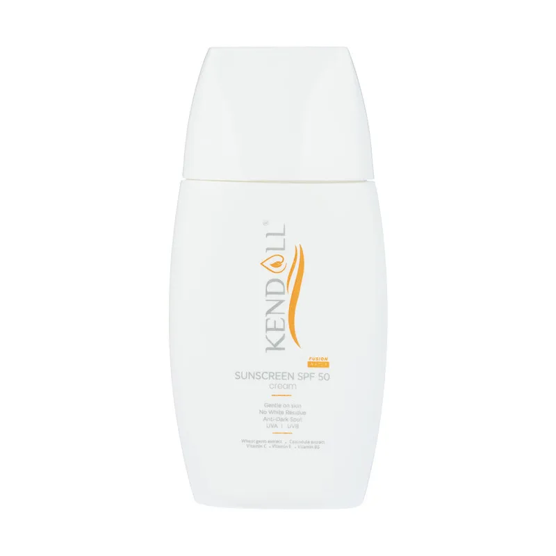 کرم ضد آفتاب بدون رنگ کندال SPF 50 مدل Calendula محافظ UVA UVB ‌مناسب برای انواع پوست‌ حجم 40 میلی‌لیتر بسته دو عددی