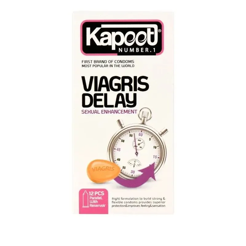 کاندوم خاردار کاپوت مدل BIGFOTS بسته 10 عددی به همراه کاندوم تاخیری کاپوت مدل VIAGRIS DELAY بسته 12 عددی - تصویر 3