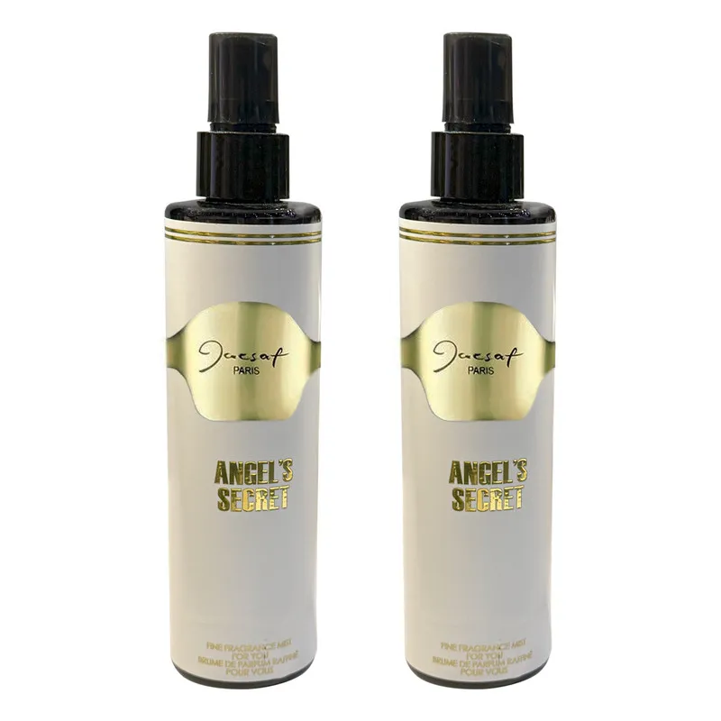 بادی اسپلش زنانه ژک ساف مدل ANGELS SECRET حجم 200 میلی لیتر مجموعه دو عددی