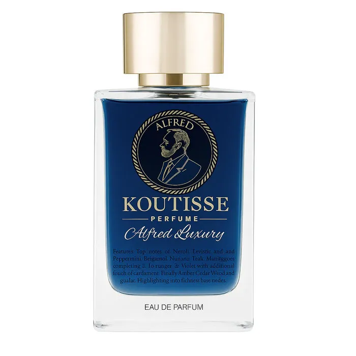 ادو پرفیوم مردانه آلفرد مدل KOUTISSE ALFRED LUXURY با رایحه گرم حجم 100 میلی لیتر