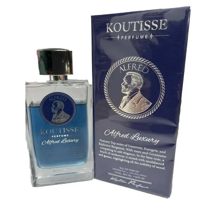 ادو پرفیوم مردانه آلفرد مدل KOUTISSE ALFRED LUXURY با رایحه گرم حجم 100 میلی لیتر - تصویر 2