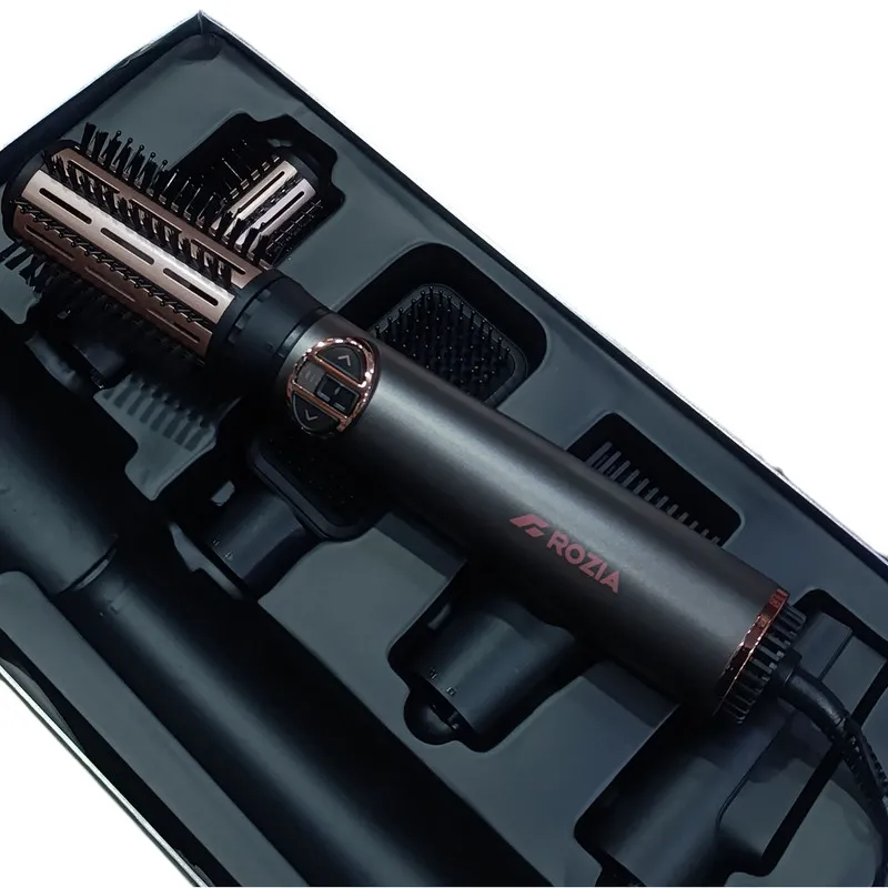 سشوار برسدار چرخشی 1000 وات روزیا مدل HC8116 5in1 - تصویر 2