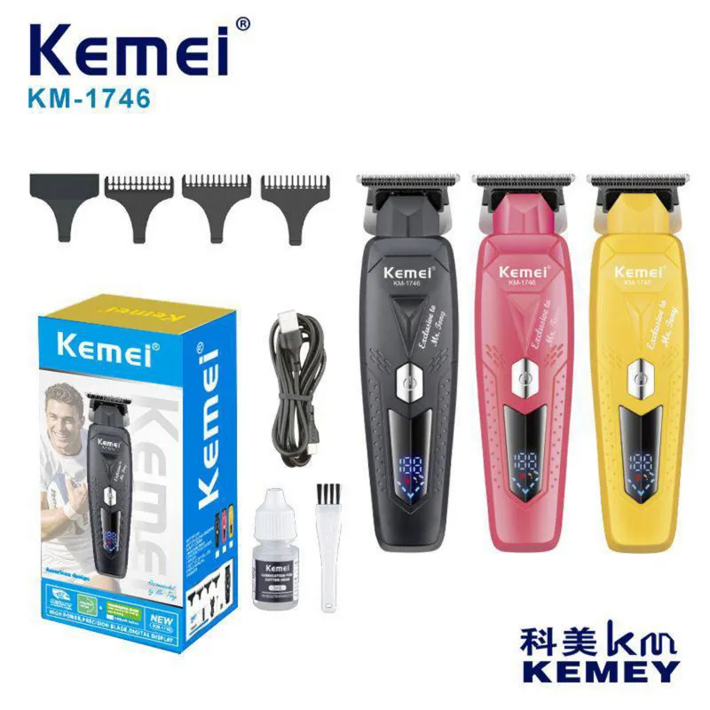 ماشین اصلاح موی سر و صورت شارژی کیمی مدل KM-1746 - تصویر 2