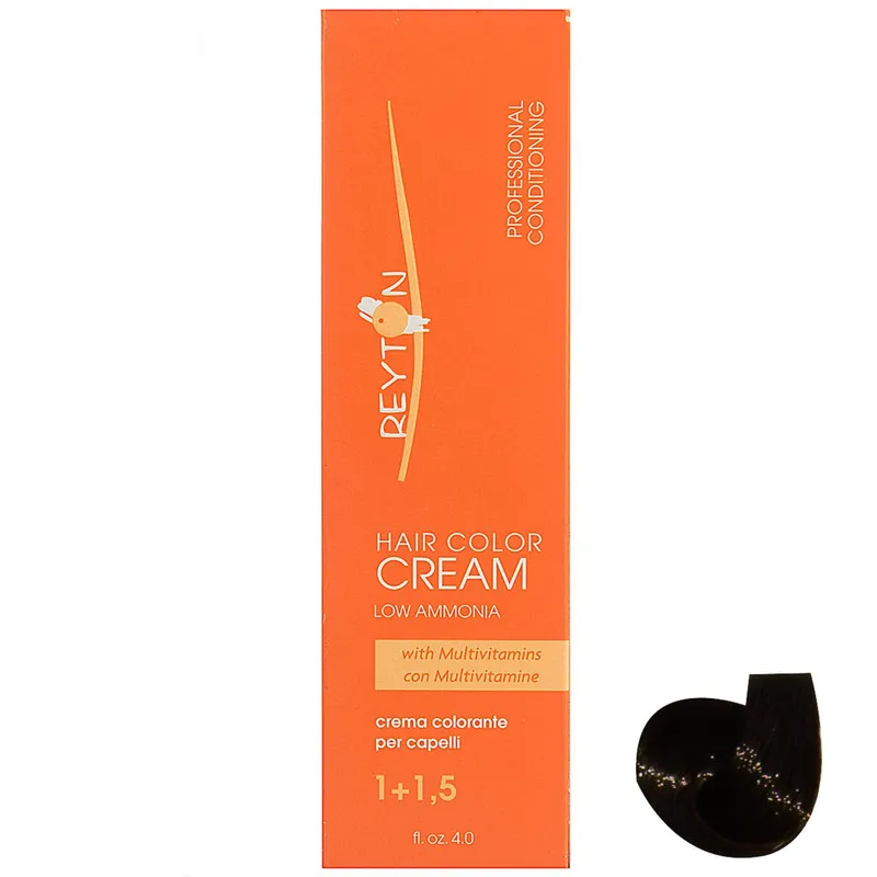 رنگ مو ریتون سری Golden Shades مدل Chestnut شماره 4.3 حجم 120 میلی لیتر رنگ قهوه ای طلایی