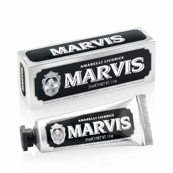 خمیر دندان سفید کننده مارویس مدل Amarelli Licorice حجم 25 میلی لیتر - تصویر 4