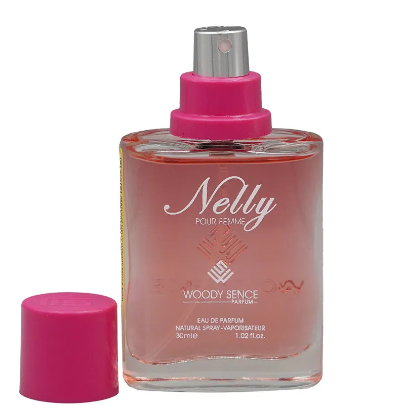 عطر جیبی زنانه وودی سنس مدل NELLY با رایحه شیرین حجم 30 میلیلیتر - تصویر 4