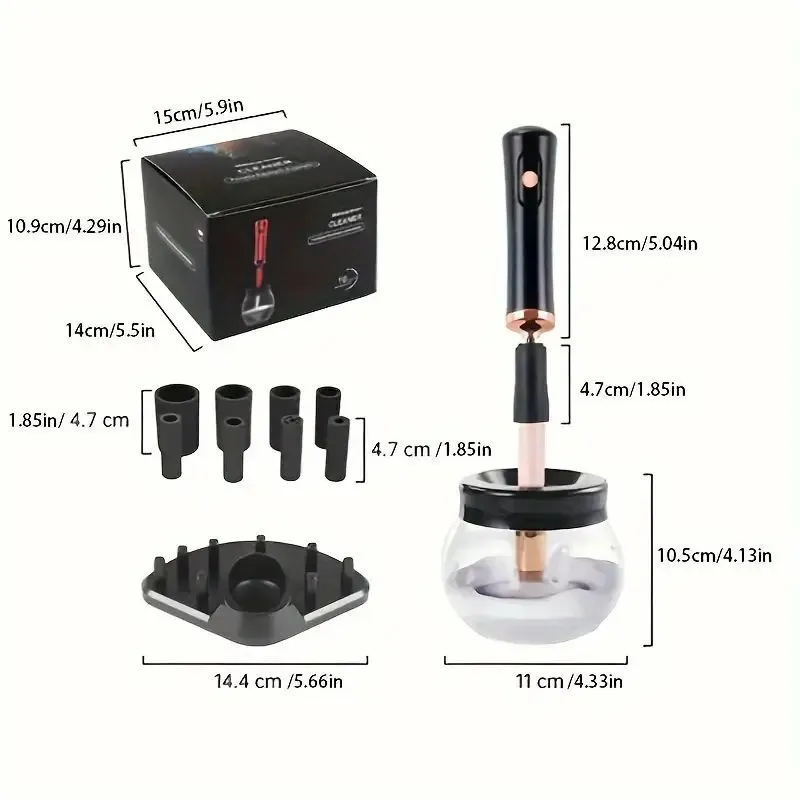 دستگاه شستشو و خشک‌کن برس آرایشی مدل Amriver KC47885 به همراه تنگ مخزن آب - تصویر 4