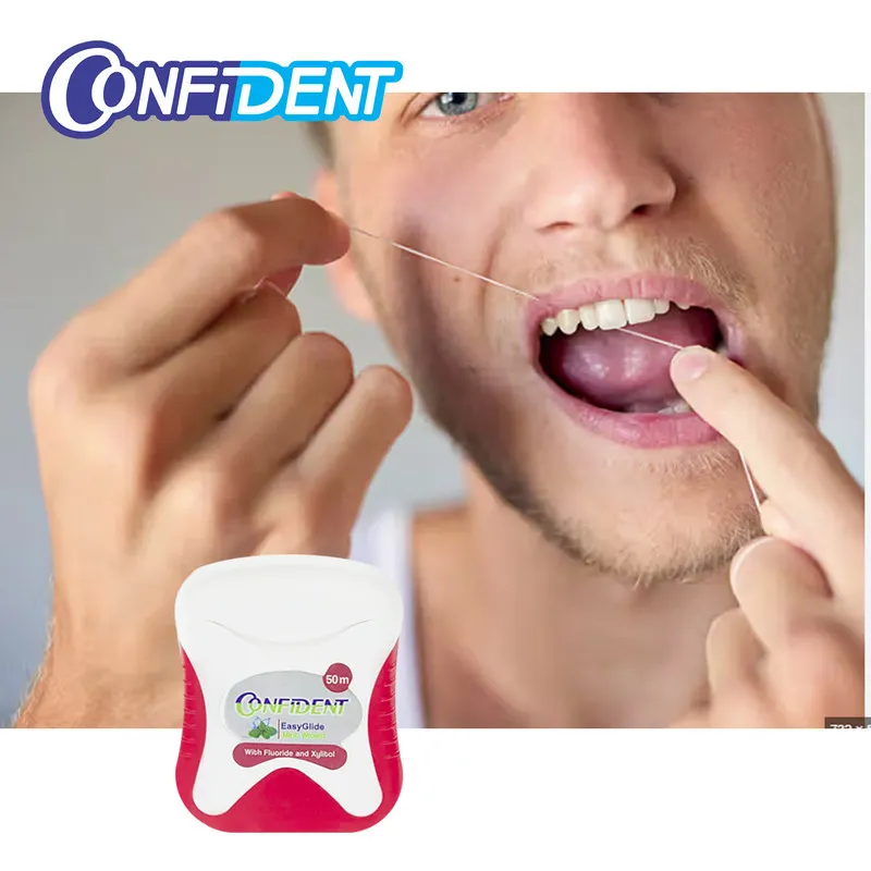 نخ دندان کانفیدنت مدل EASY GLIDE مجموعه 2 عددی - تصویر 2