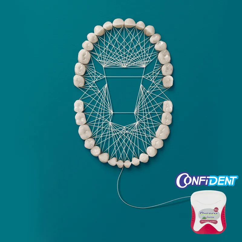 نخ دندان کانفیدنت مدل EASY GLIDE مجموعه 2 عددی - تصویر 3