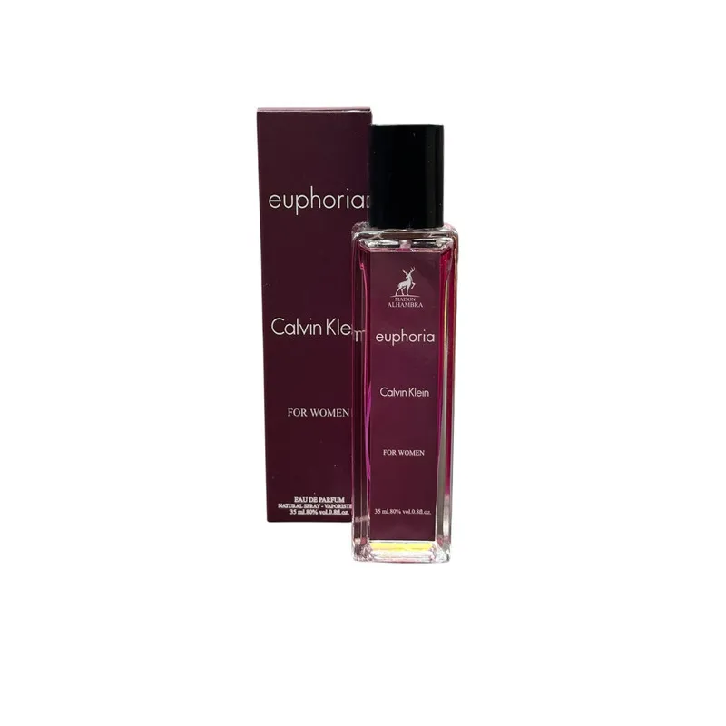 عطر جیبی زنانه الحمبرا مدل euphoria با رایحه شیرین حجم 35 میلی‌لیتر - تصویر 2