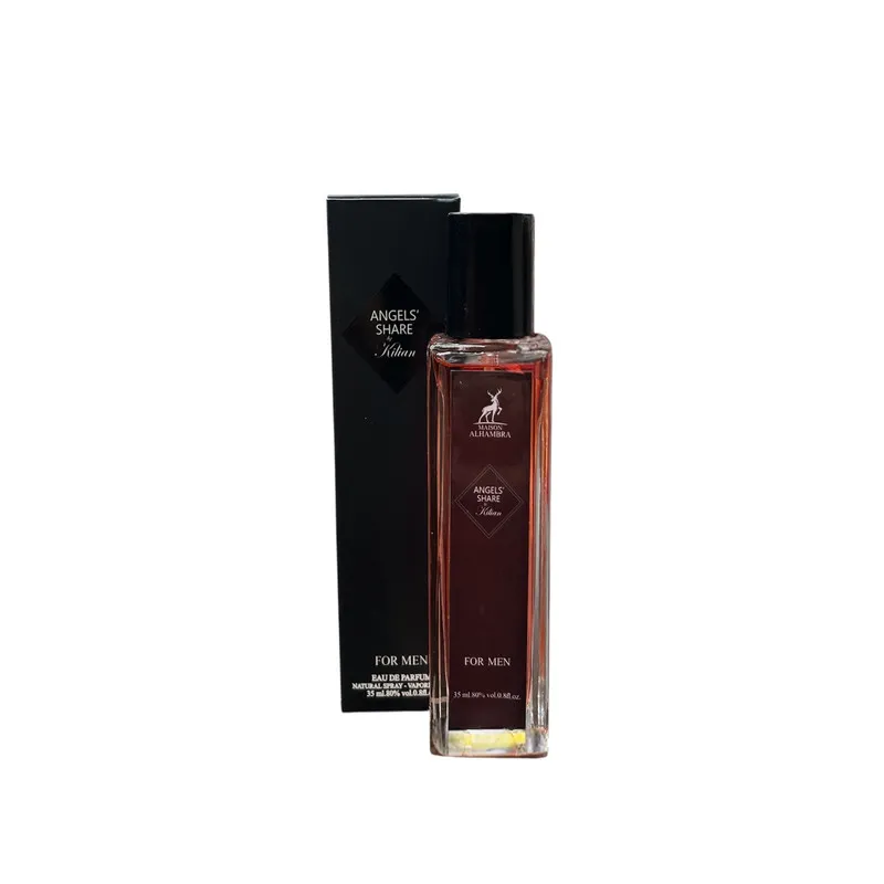 عطر جیبی مردانه الحمبرا مدل ANGELS SHARE با رایحه تند حجم 35 میلیلیتر - تصویر 2