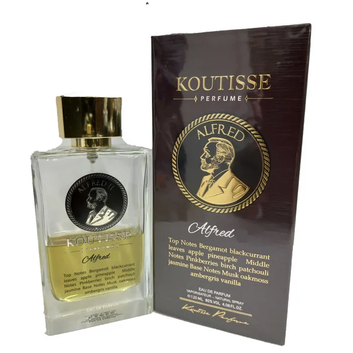 ادو پرفیوم مردانه آلفرد مدل KOUTISSE ALFRED با رایحه تند حجم 120 میلی لیتر - تصویر 2