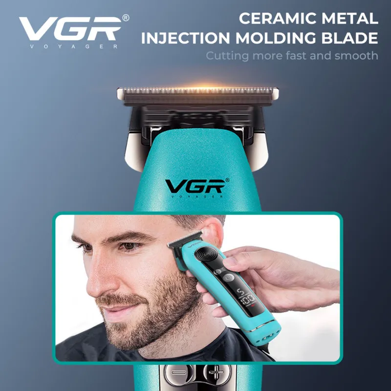 ماشین اصلاح موی سر و صورت شارژی وی جی ار مدل V-299 - تصویر 6