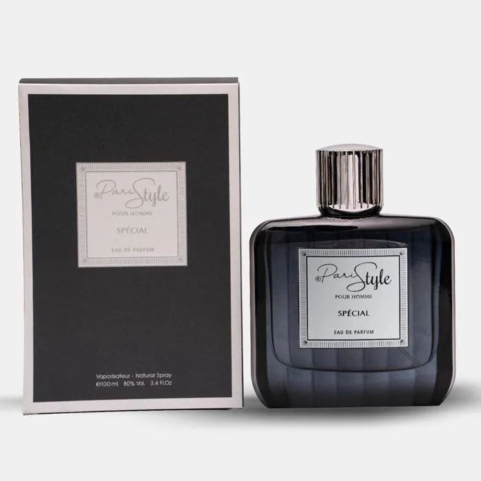 ادو پرفیوم مردانه پاریس استایل مدل special pour homme با رایحه خنک و تلخ حجم 100 میلی لیتر - تصویر 2