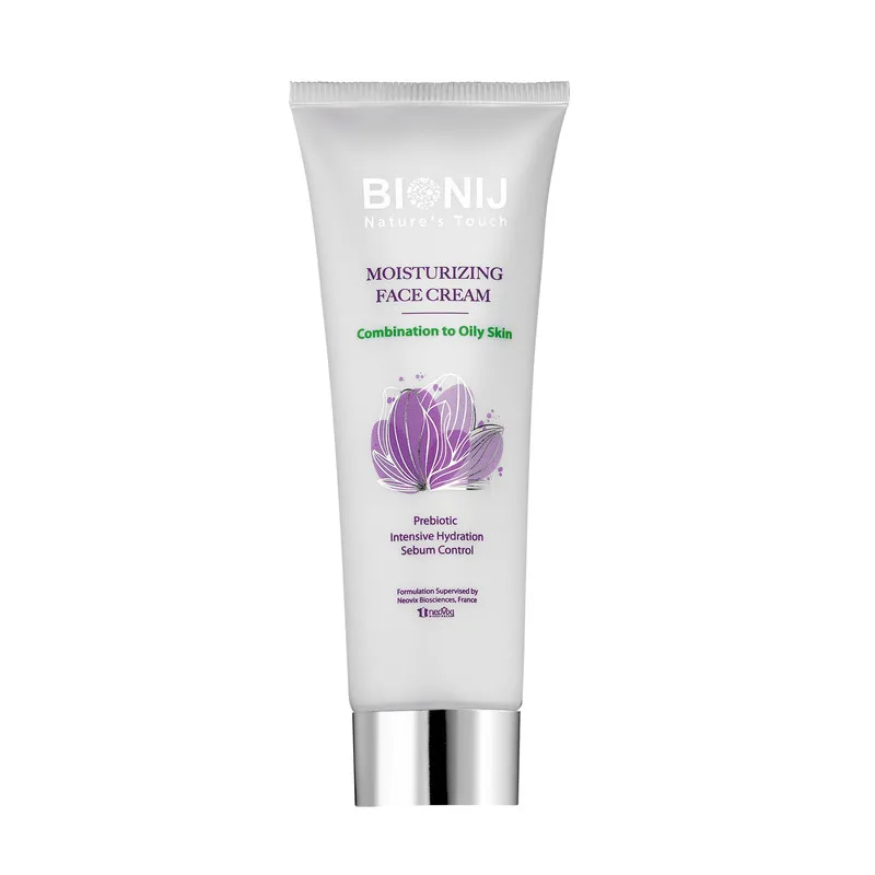 کرم مرطوبکننده صورت بیونیج مدل prebiotic مناسب برای پوست مختلط تا چرب حجم 50 میلیلیتر