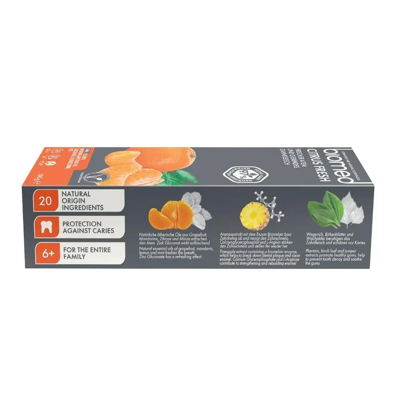 خمیر دندان بیومد مدل CITRUS FRESH حجم 75 میلی لیتر - تصویر 4