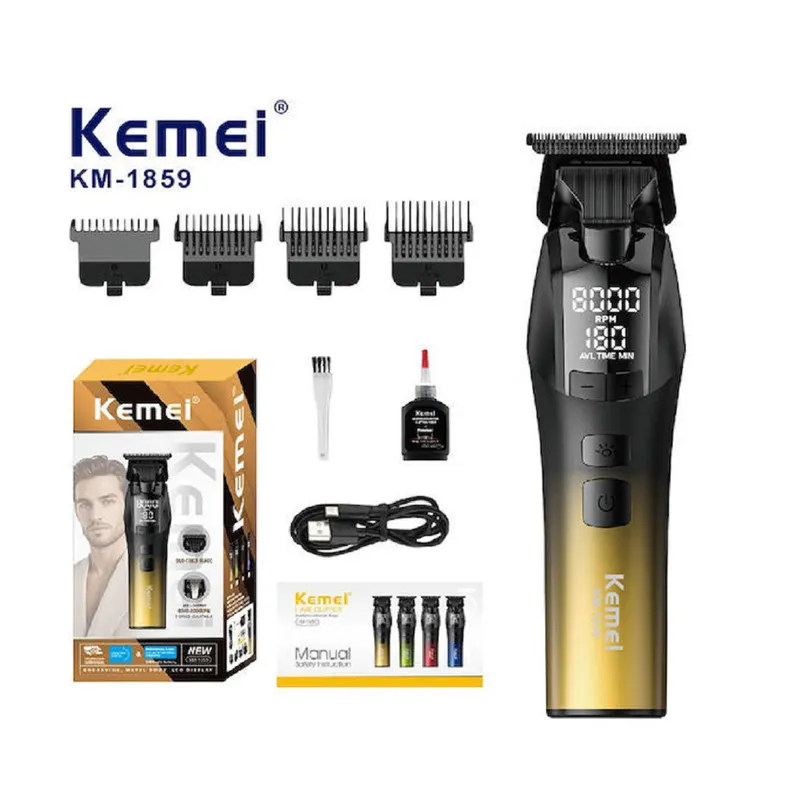 ماشین اصلاح موی صورت شارژی کیمی مدل KM-1859 - تصویر 5