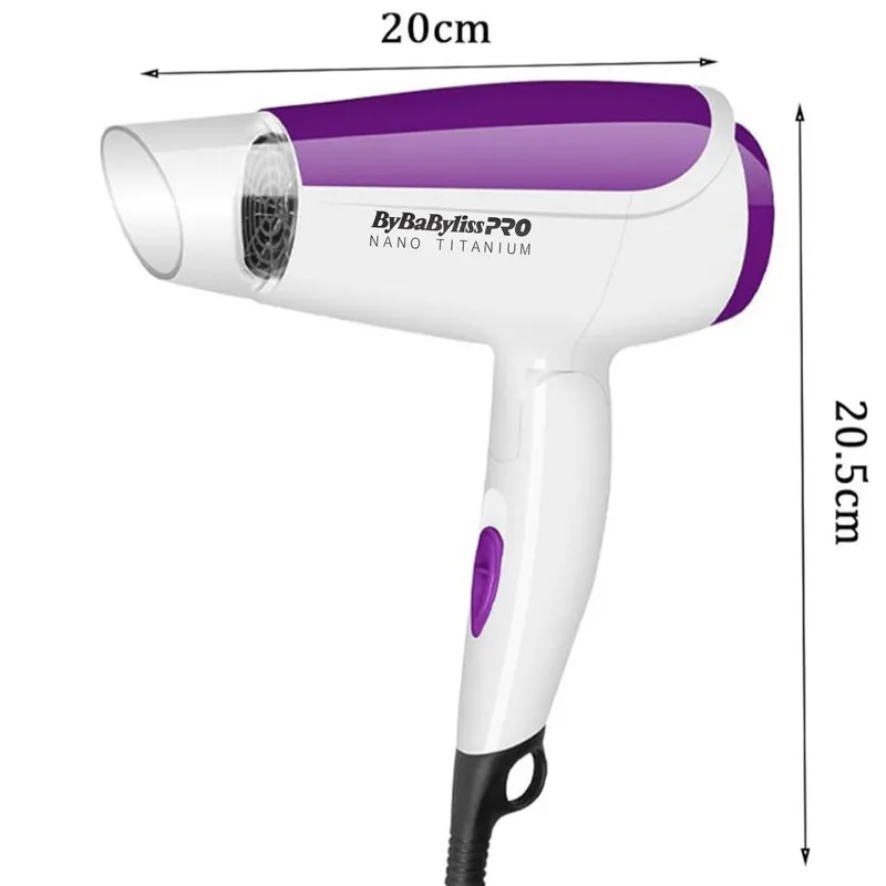 سشوار مسافرتی 1600 وات بای بابیلیس پرو مدل BP-1080 - تصویر 2