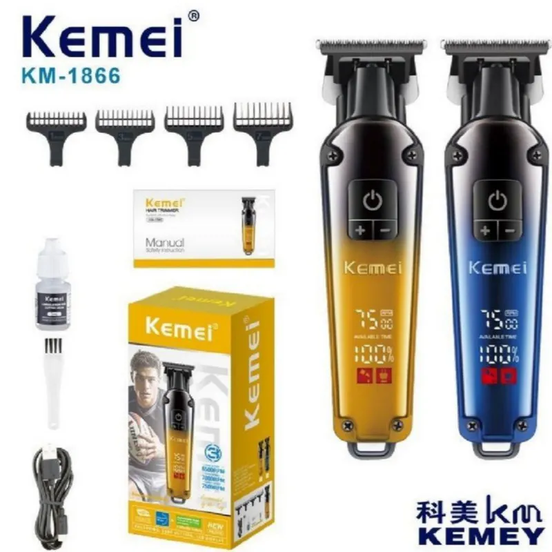ماشین اصلاح موی سر و صورت شارژی کیمی مدل KM-1866 - تصویر 4