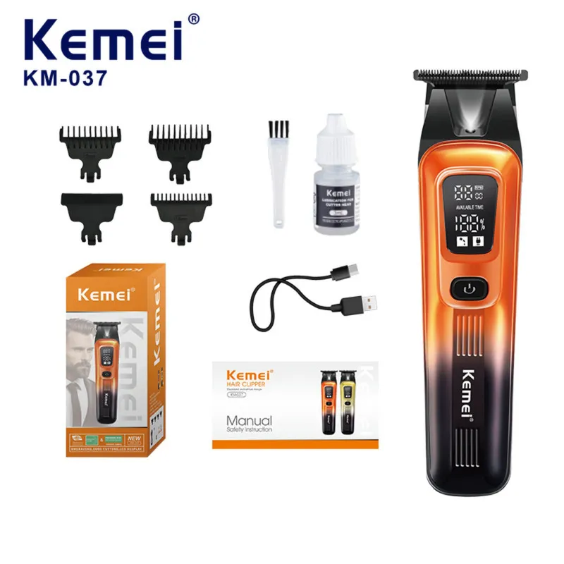 ماشین اصلاح موی سر و صورت شارژی کیمی مدل KM-037 - تصویر 4