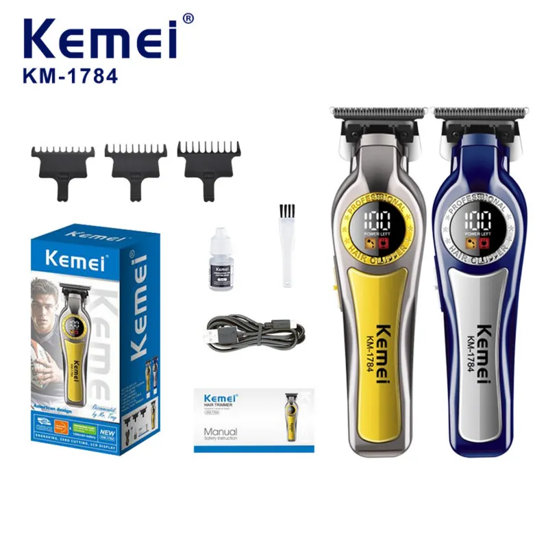 ماشین اصلاح موی سر و صورت شارژی کیمی مدل KM-1784 - تصویر 3