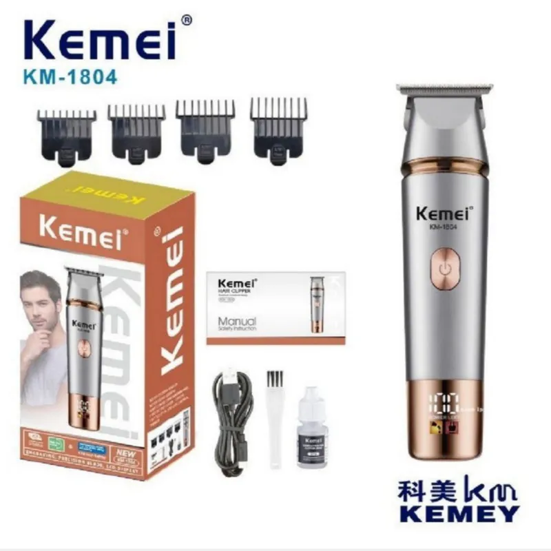 ماشین اصلاح موی سر و صورت شارژی کیمی مدل KM-1804 - تصویر 2