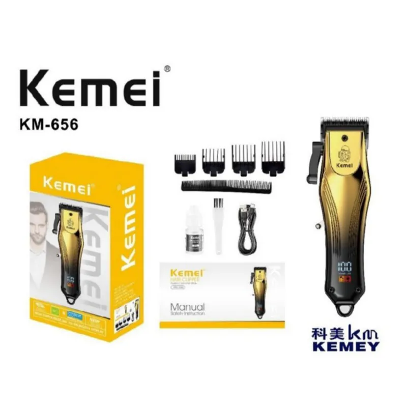 ماشین اصلاح موی سر و صورت شارژی کیمی مدل KM-656 - تصویر 6