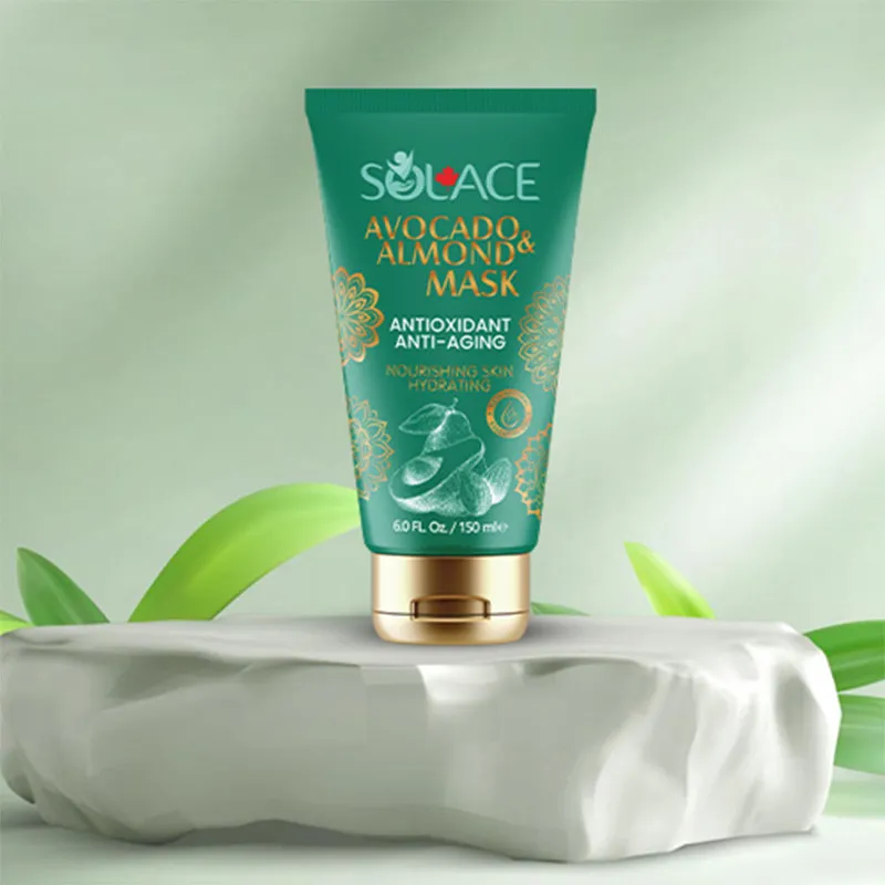 ماسک صورت سولس مدل روغن بادام و آووکادو مناسب برای انواع پوست حجم 150 میلی لیتر - تصویر 2