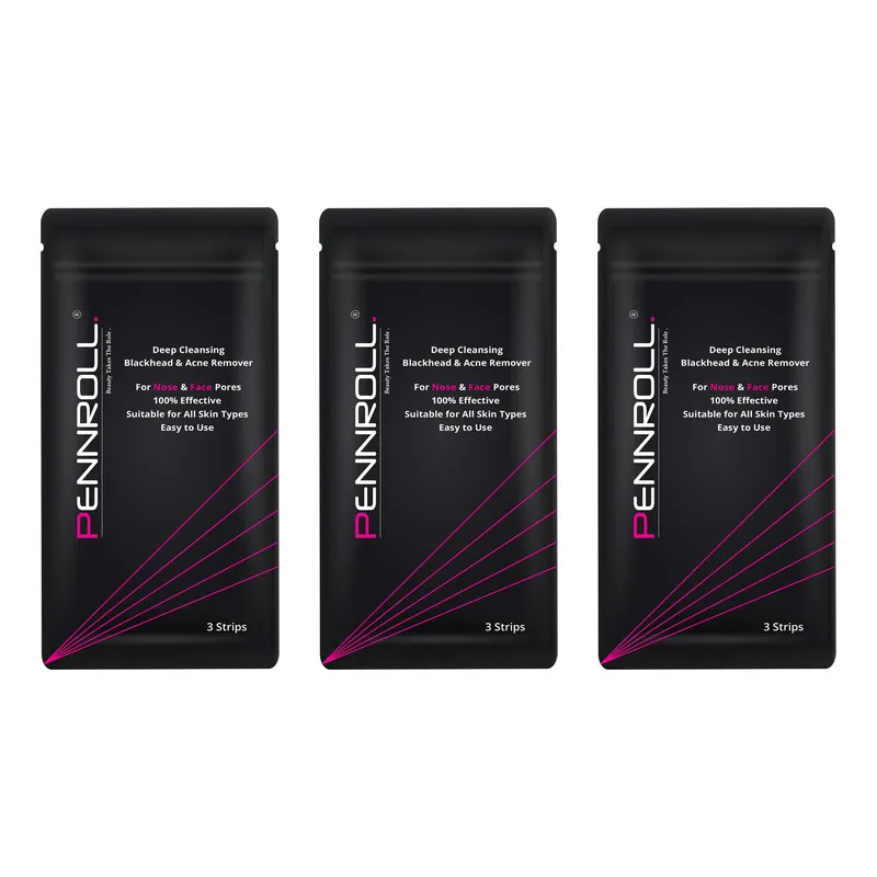 چسب پاک کننده بینی پنرول مدل PRD - Deep Blackhead Acne Cleanser مجموعه 9 عددی