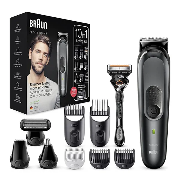 ماشین اصلاح موی سر و صورت شارژی براون مدل MGK7331 - تصویر 3