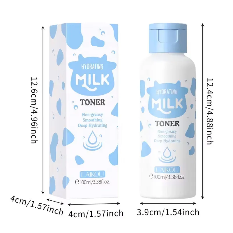 تونر پاک‌کننده صورت لاییکو مدل Milk مناسب برای پوست انواع پوست حجم 100 میلی‌لیتر - تصویر 2
