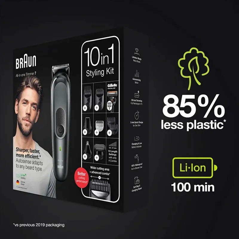 ماشین اصلاح موی سر و صورت شارژی  براون مدل MGK7331 - تصویر 4