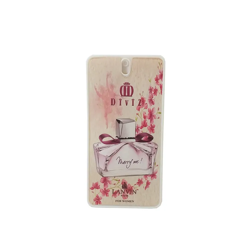 عطر جیبی زنانه دیوایز مدل لانوین مری می با رایحه خنک حجم 40 میلیلیتر