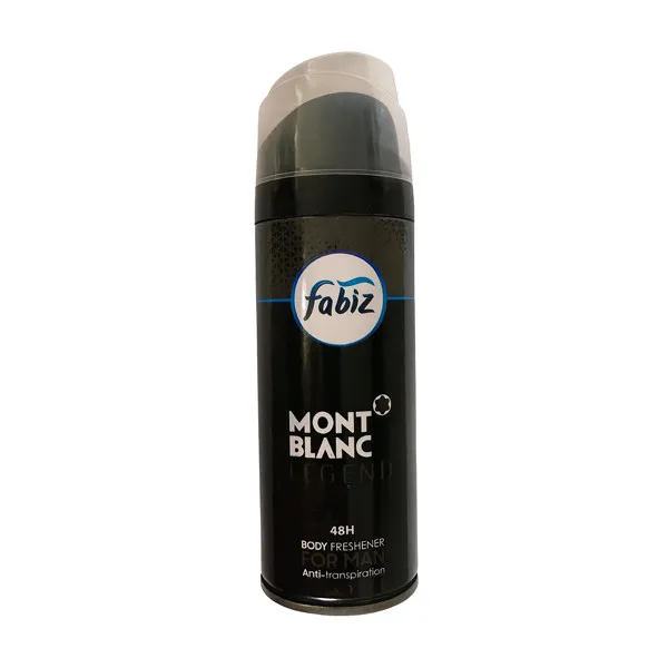 اسپری خوشبو کننده بدن مردانه فابیز مدل Mont Blonc حجم 200 میلی لیتر