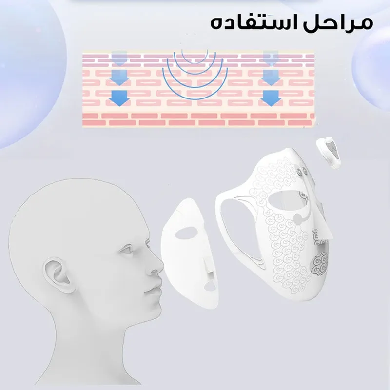 دستگاه جوانسازی صورت مدل ELC-EMS به همراه ریموت کنترل - تصویر 3