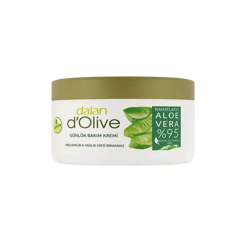 کرم مرطوب کننده دست و صورت و بدن دالان مدل Aloevera مناسب برای انواع پوست حجم 150 میلی لیتر - تصویر 2