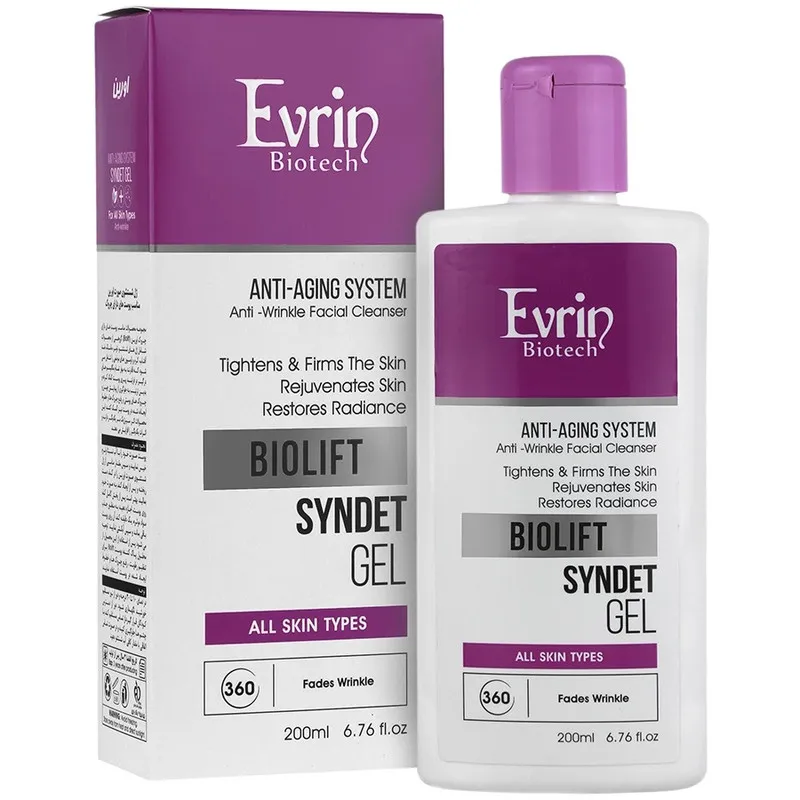 ژل شست‌وشوی صورت اورین بیوتک مدل BIOLIFT SYNDET مناسب برای انواع پوست حجم 200 میلی‌لیتر - تصویر 2