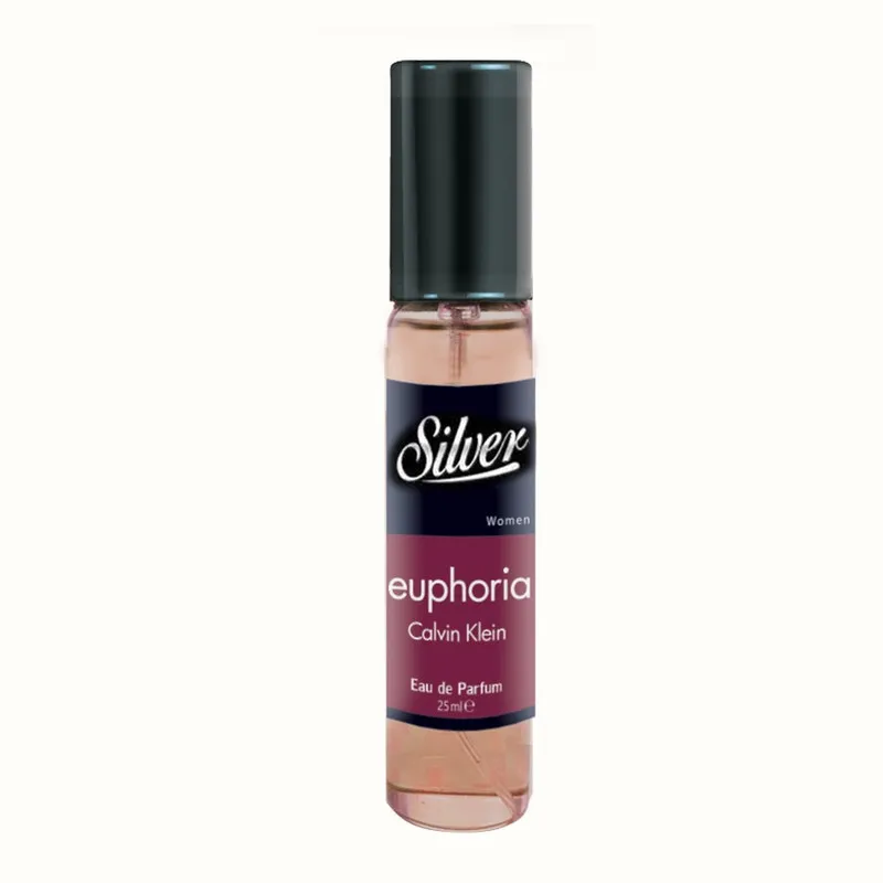 عطر جیبی زنانه سیلور مدل Euphoria با رایحه خنک حجم 25 میلی لیتر