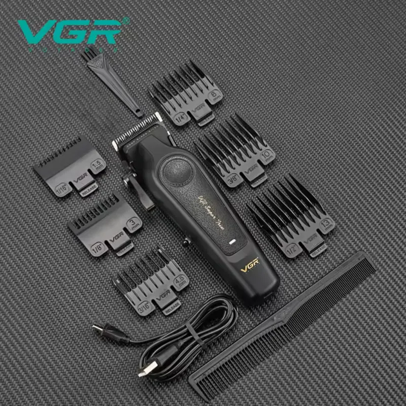 ماشین اصلاح موی سر و صورت شارژی وی جی ار مدل V-197 - تصویر 5