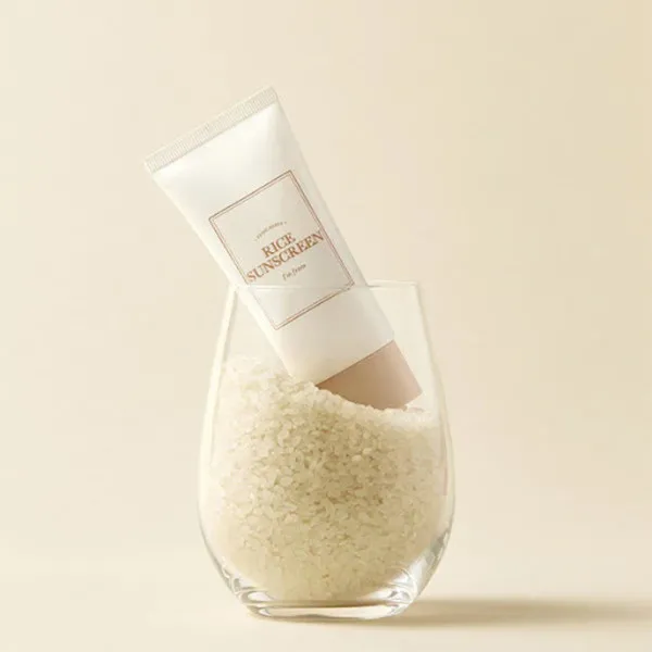 کرم ضد آفتاب بیرنگ دست و صورت آیم فرام SPF 50 مدل Rice مناسب برای انواع پوستها حجم 50 میلیلیتر - تصویر 2