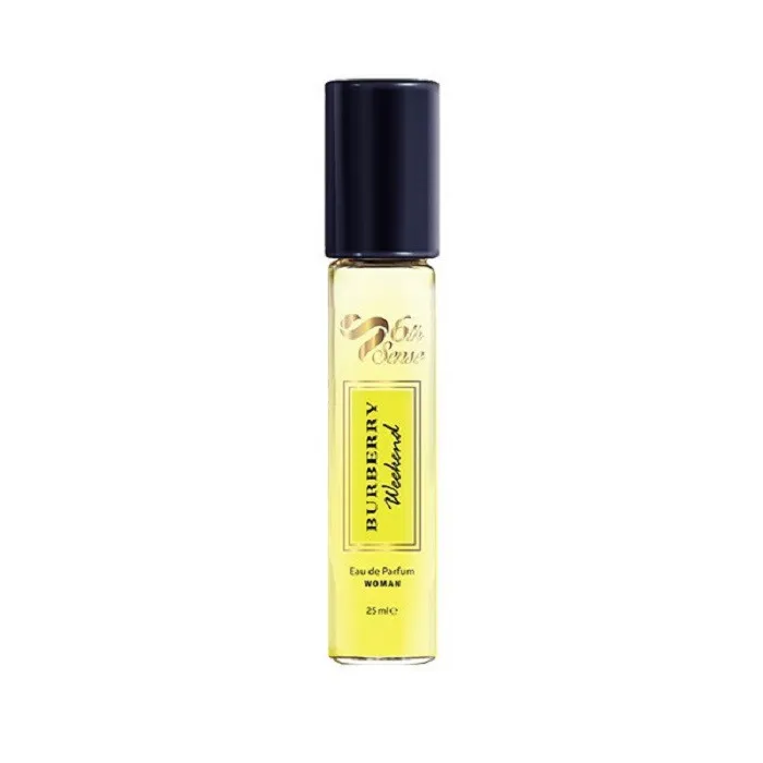 عطر جیبی زنانه سیکس سنس مدل Burberry Weekend با رایحه شیرین حجم 25 میلی لیتر