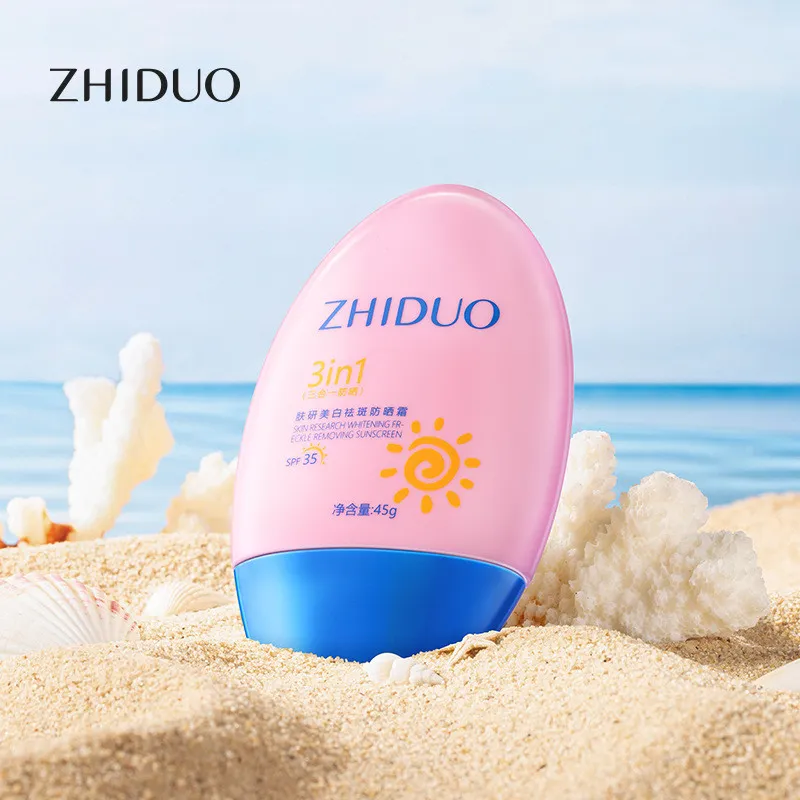 کرم ضد آفتاب بی‌رنگ دست و صورت ژیدو SPF 35 مدل 3in1 محافظ UVA ،UVB و PA+++، ضد حساسیت، ضد چروک و ضد پیری، مناسب برای انواع پوست‌ حجم 45 میلی لیتر - تصویر 5