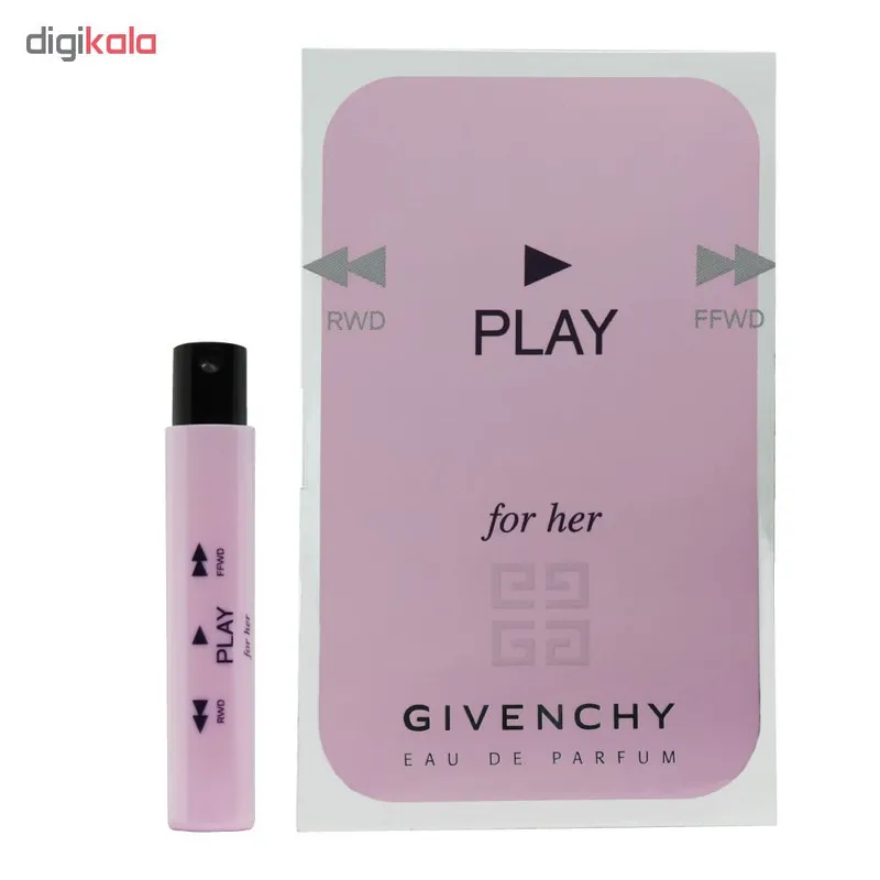 عطر جیبی زنانه ژیوانشی مدل Play Eau de Parfum حجم 1 میلی لیتر - تصویر 2