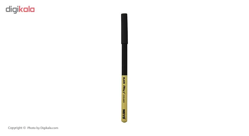 مداد چشم میو مدل Black Smoky - تصویر 2