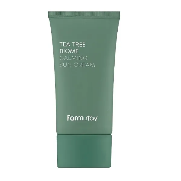 کرم ضد آفتاب بی‌رنگ فارم استی SPF 50 مدل درخت چای ‌مناسب پوست های چرب و مختلط حجم 50 میلی لیتر 