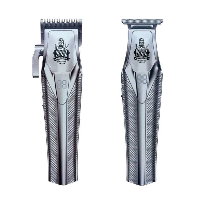 ماشین اصلاح موی سر و صورت شارژی کیمی مدل KM-8565 2in1