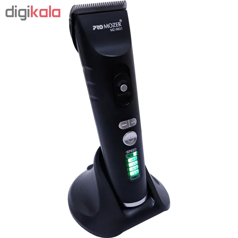 ماشین اصلاح موی سر و صورت مردانه پروموزر مدل MZ-9821 - تصویر 2