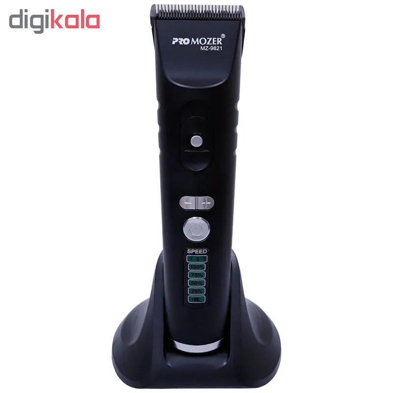 ماشین اصلاح موی سر و صورت مردانه پروموزر مدل MZ-9821 - تصویر 3