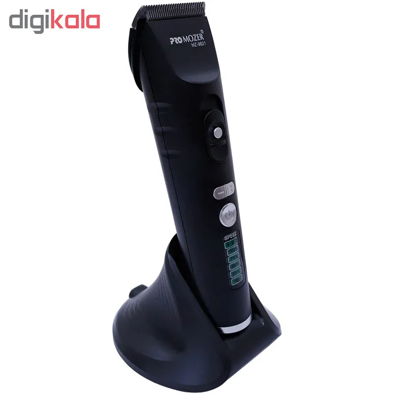 ماشین اصلاح موی سر و صورت مردانه پروموزر مدل MZ-9821 - تصویر 5