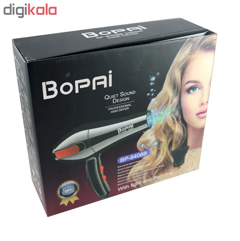 سشوار حرفه‌ ای بوپای مدل BP-8408B - تصویر 4